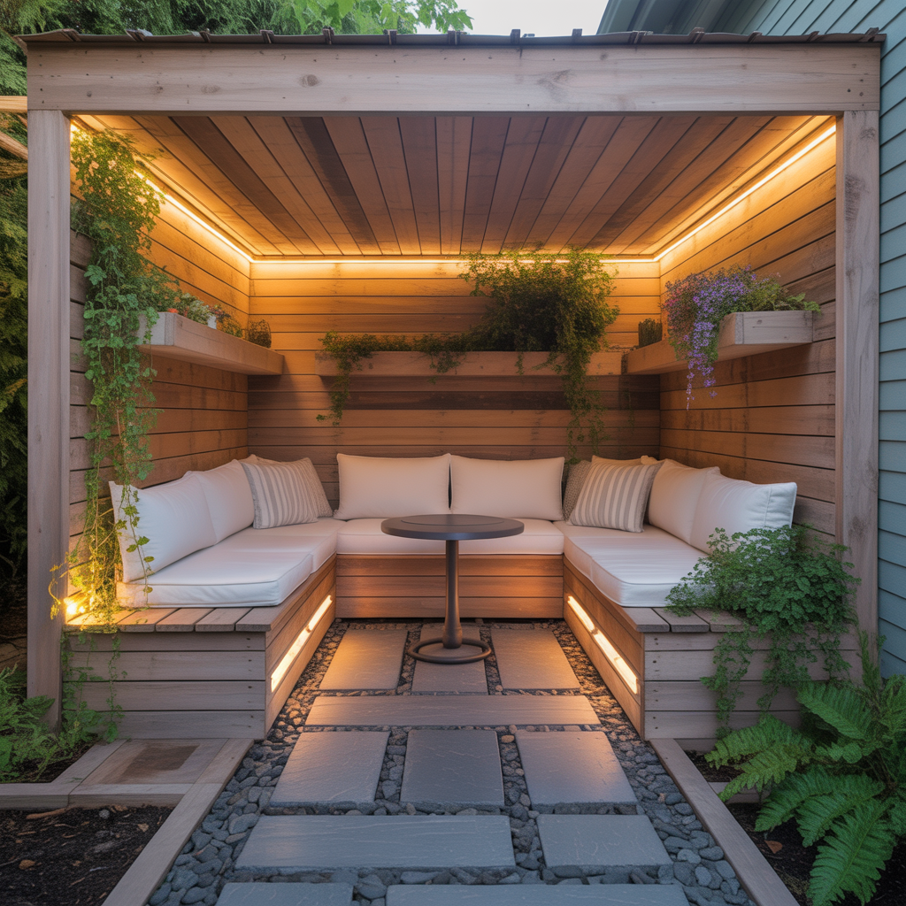 ideas for under deck