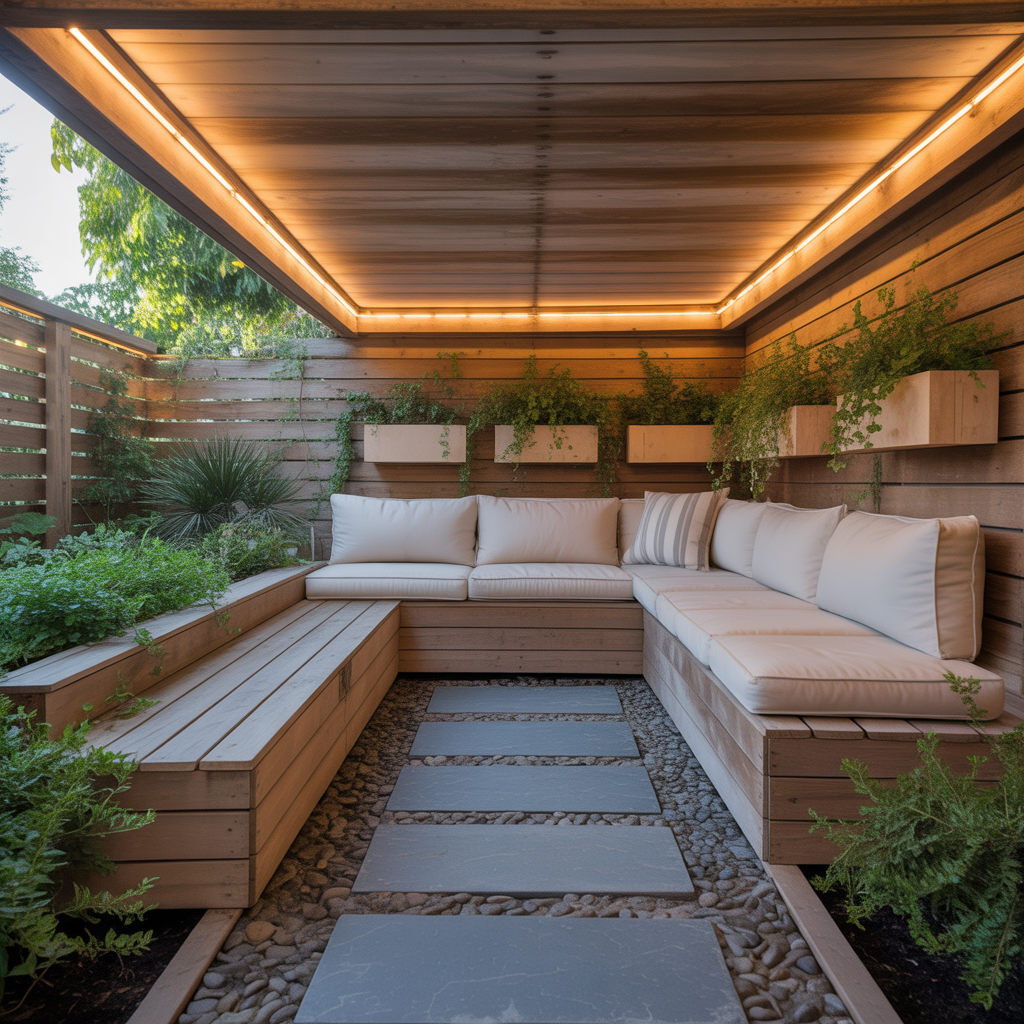 ideas for under deck