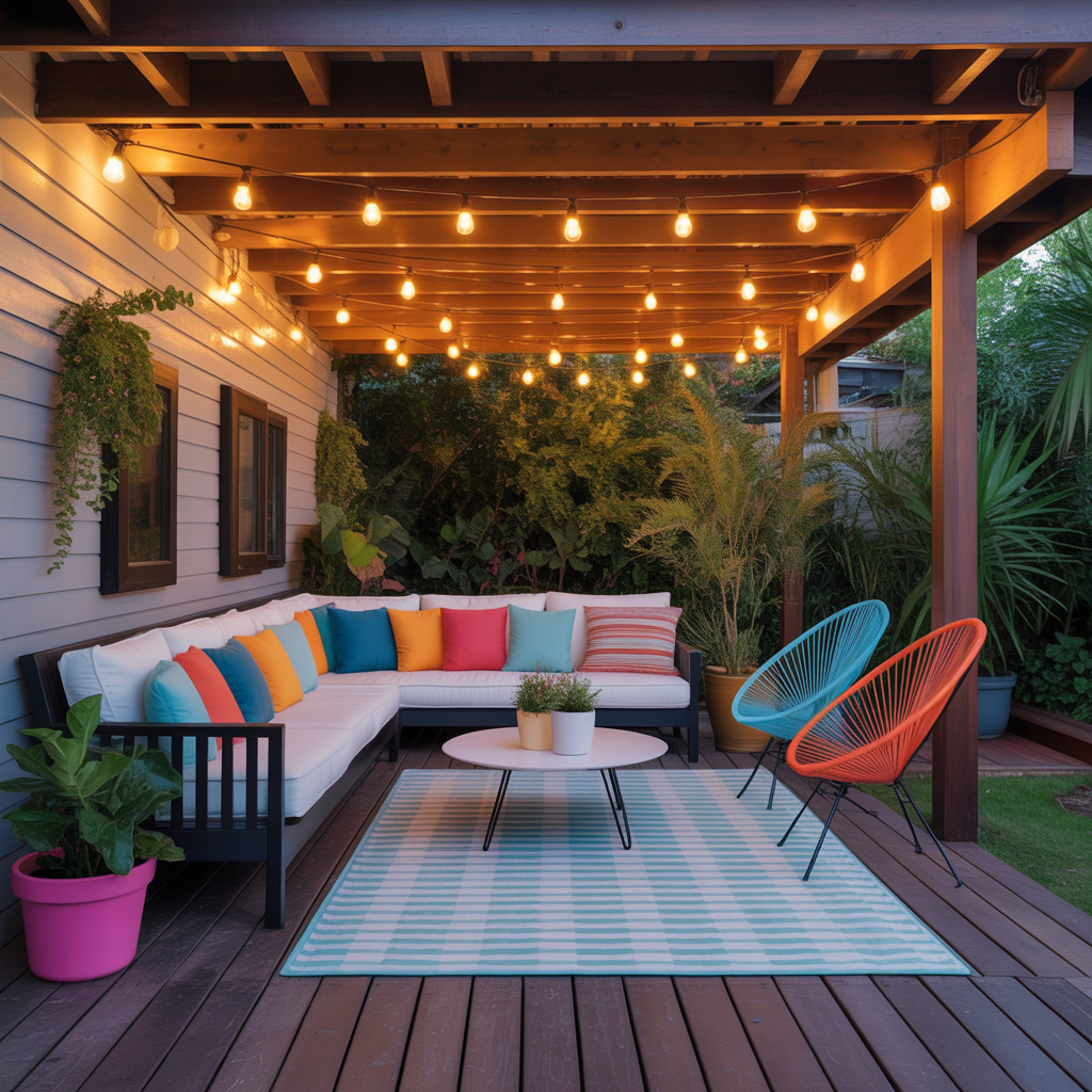 ideas for under deck