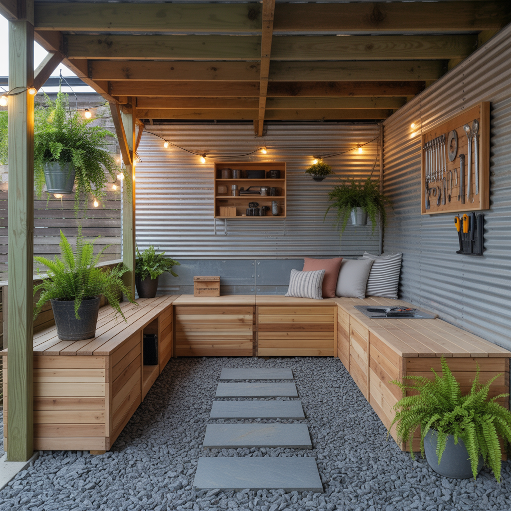 ideas for under deck