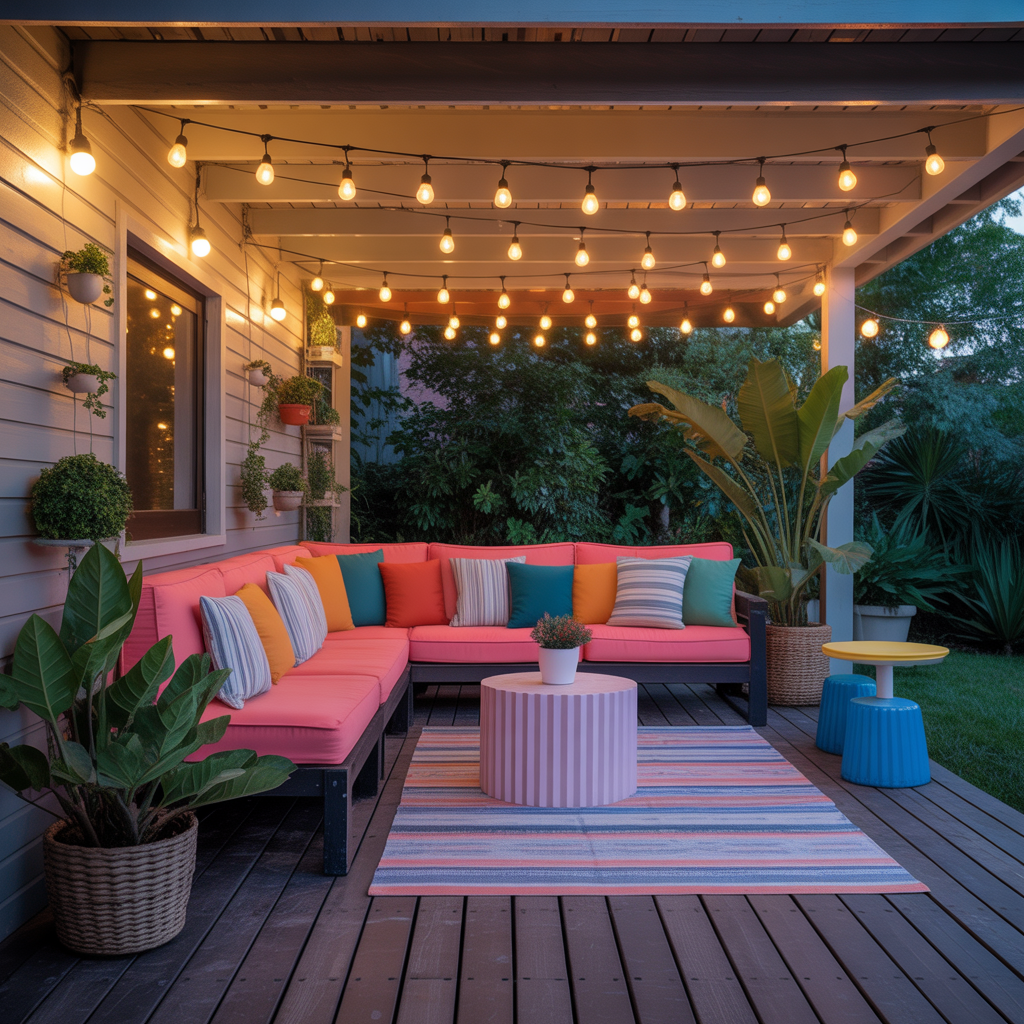 ideas for under deck