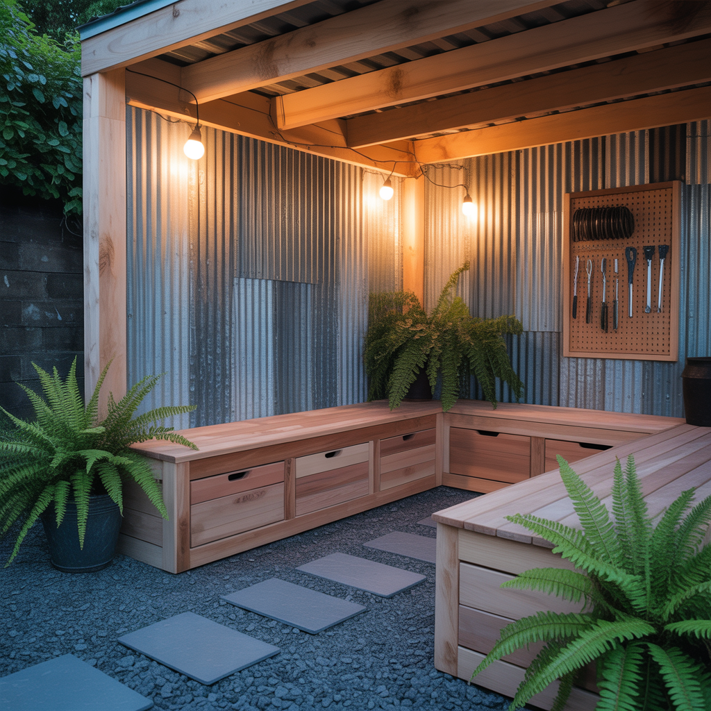 ideas for under deck