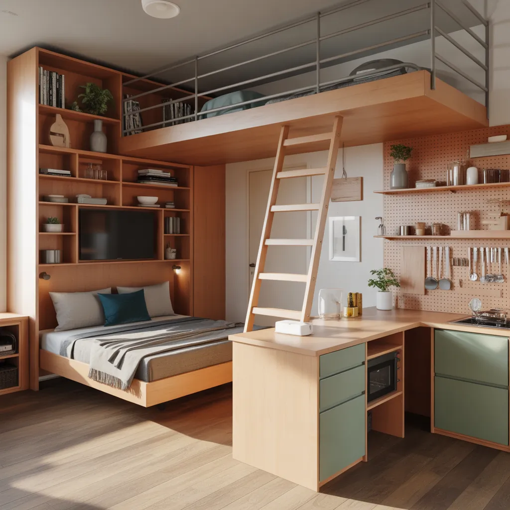 ideas for very small studio apartment