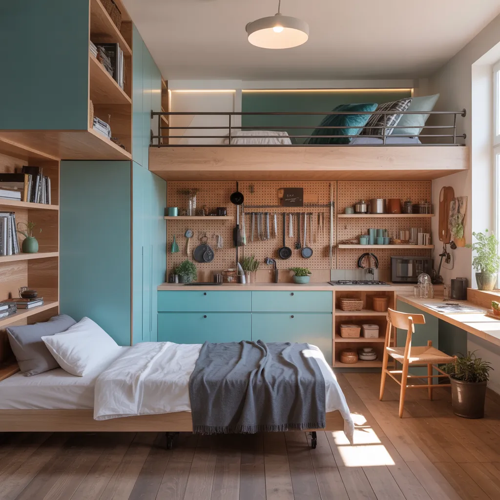 ideas for very small studio apartment