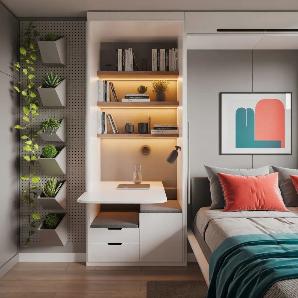 ideas for very small studio apartment