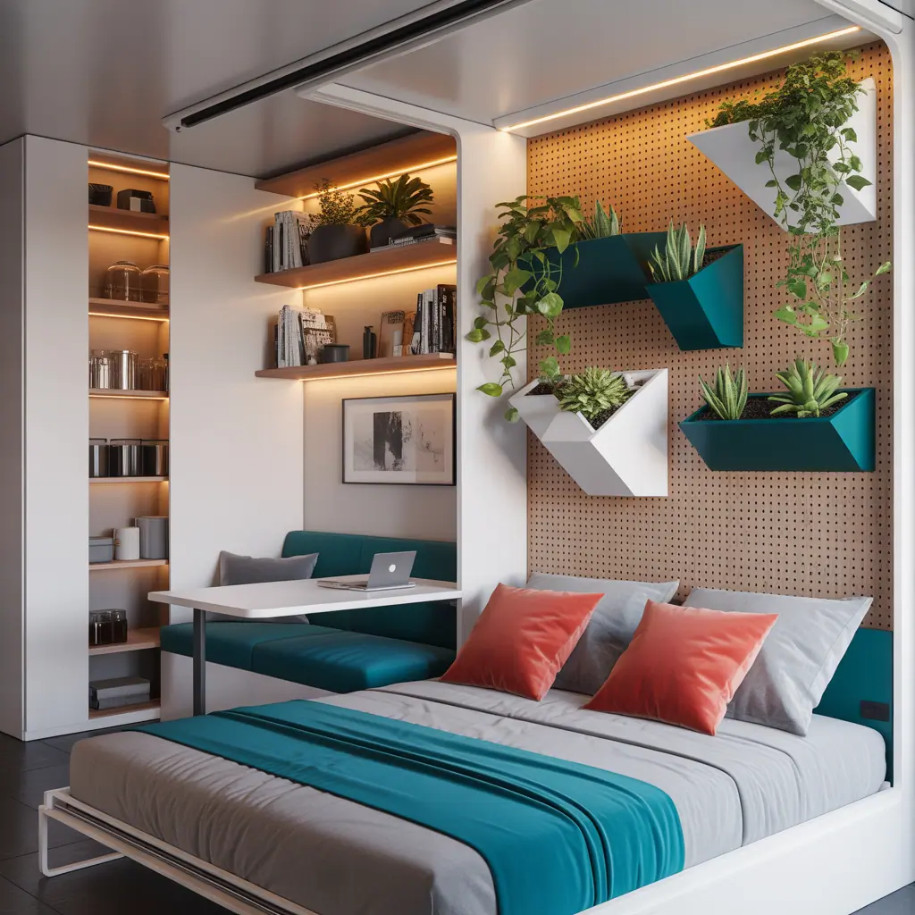 ideas for very small studio apartment