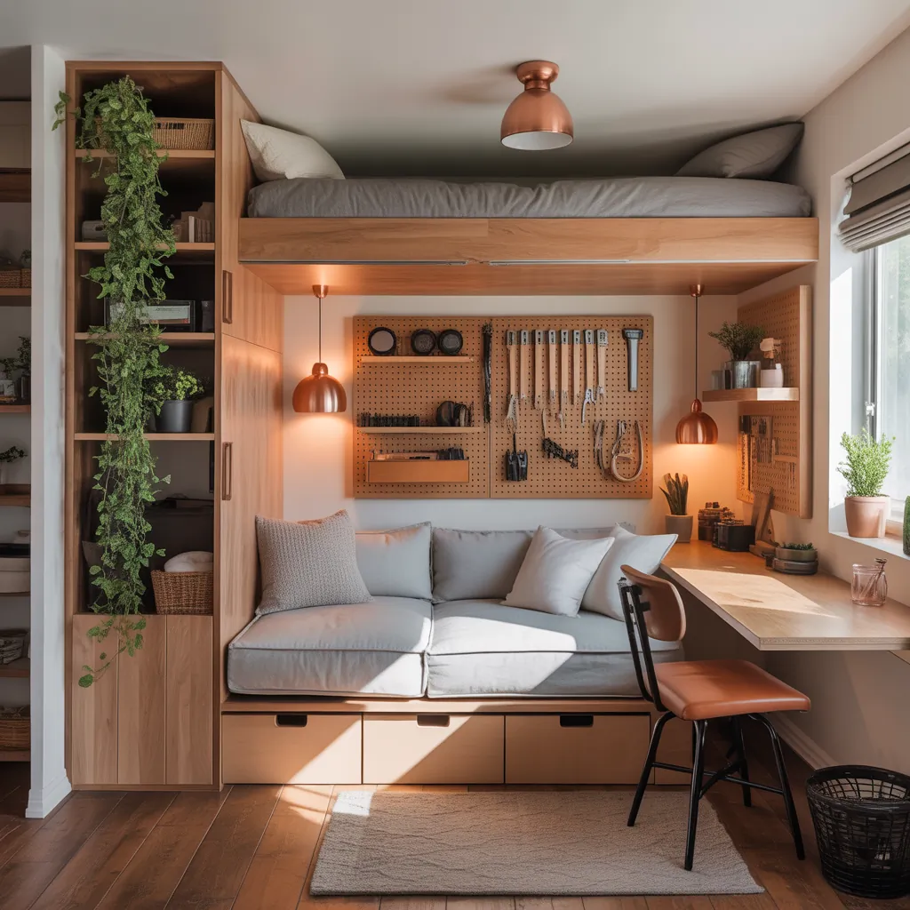 ideas for very small studio apartment