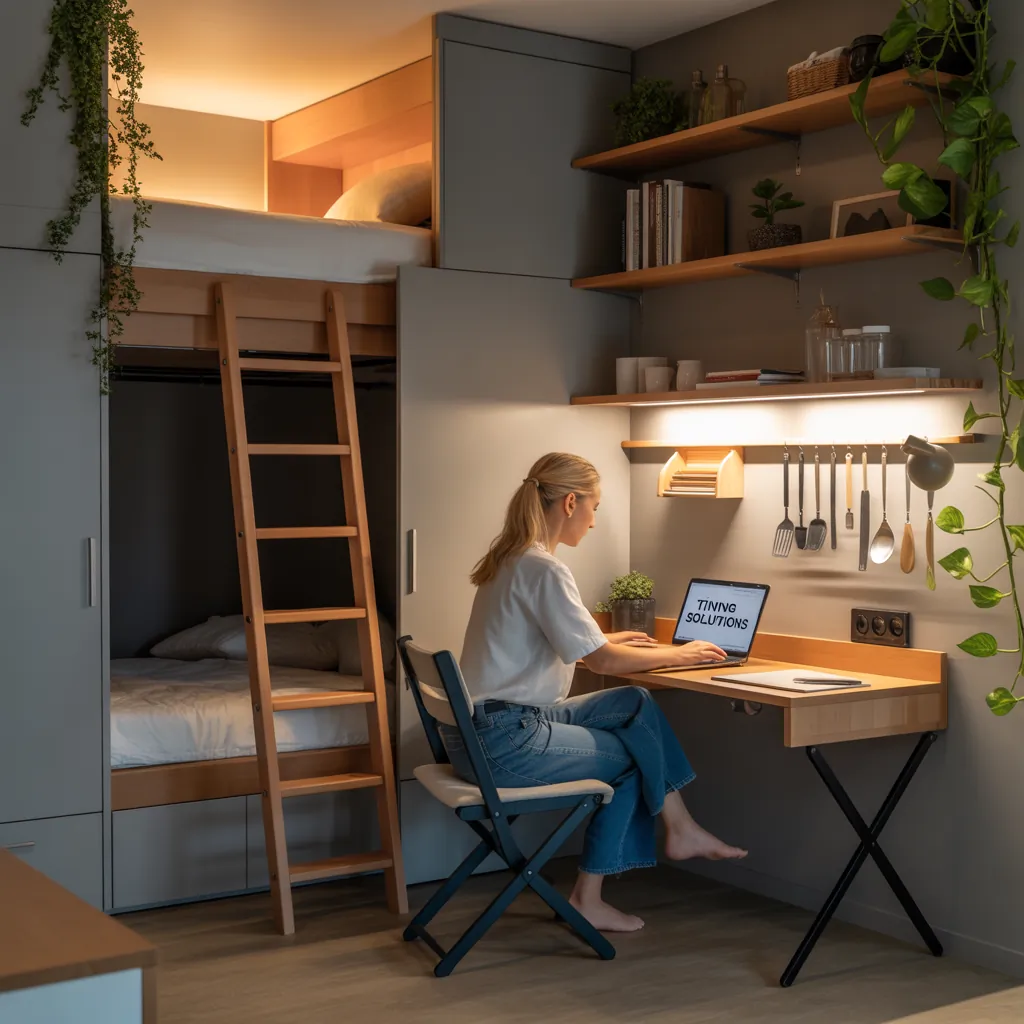 ideas for very small studio apartment