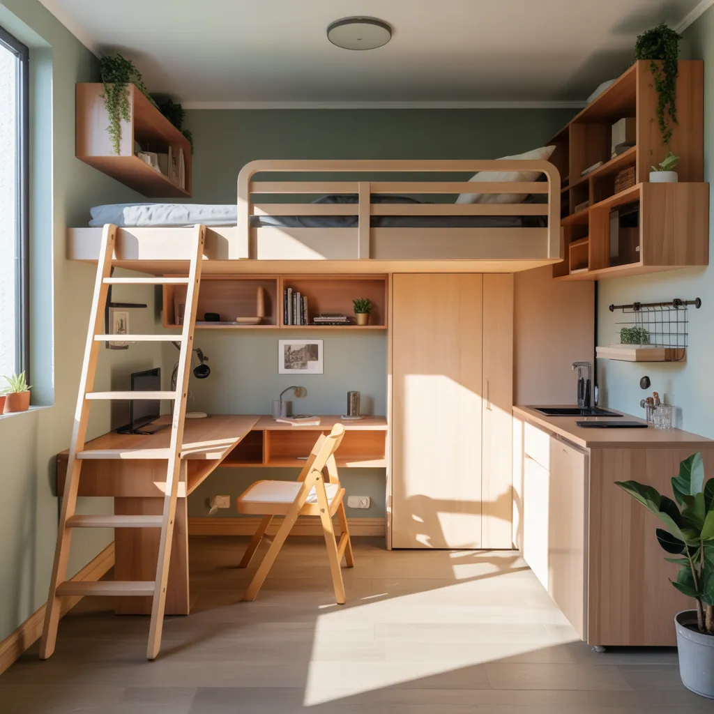 ideas for very small studio apartment