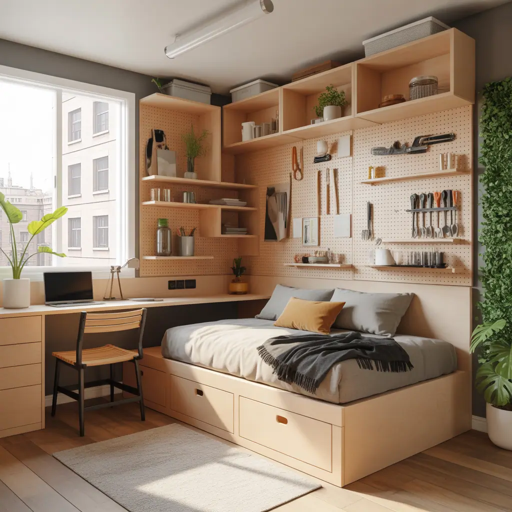 ideas for very small studio apartment
