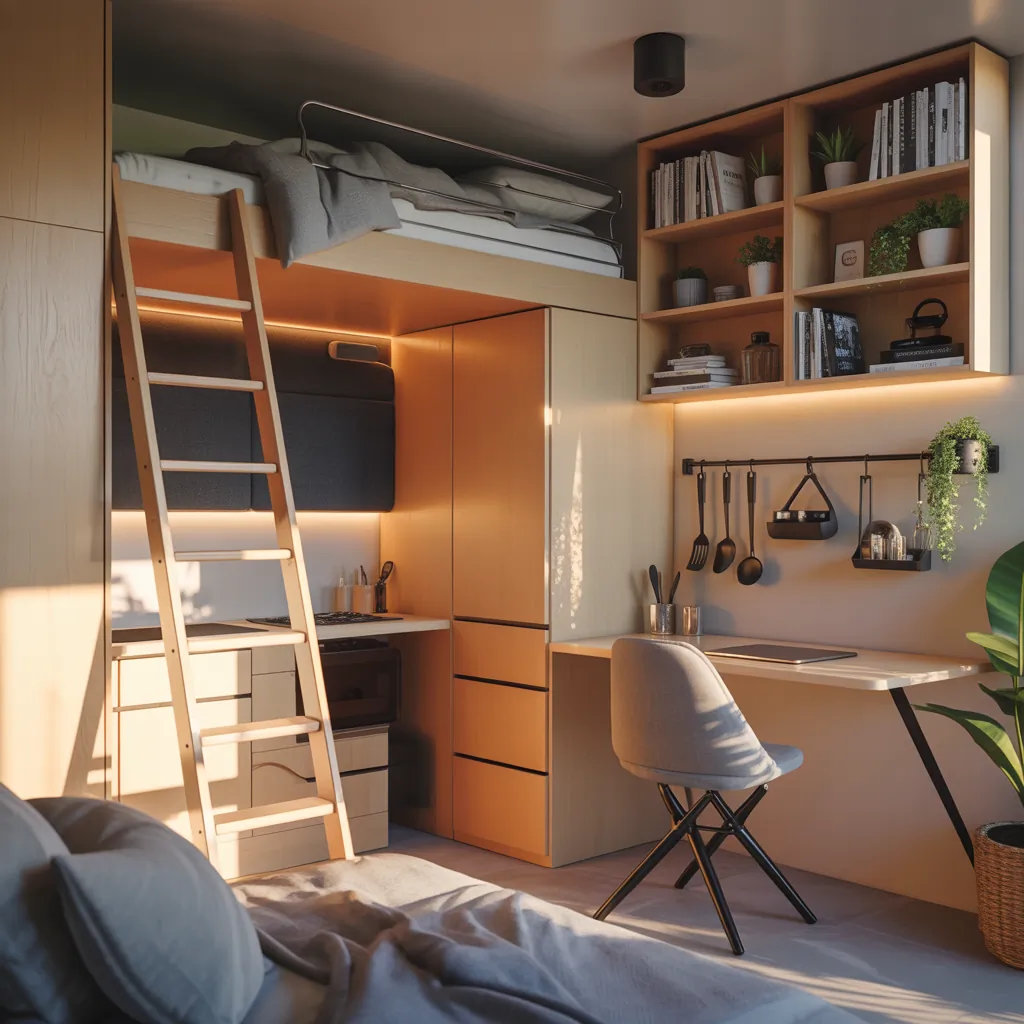 ideas for very small studio apartment