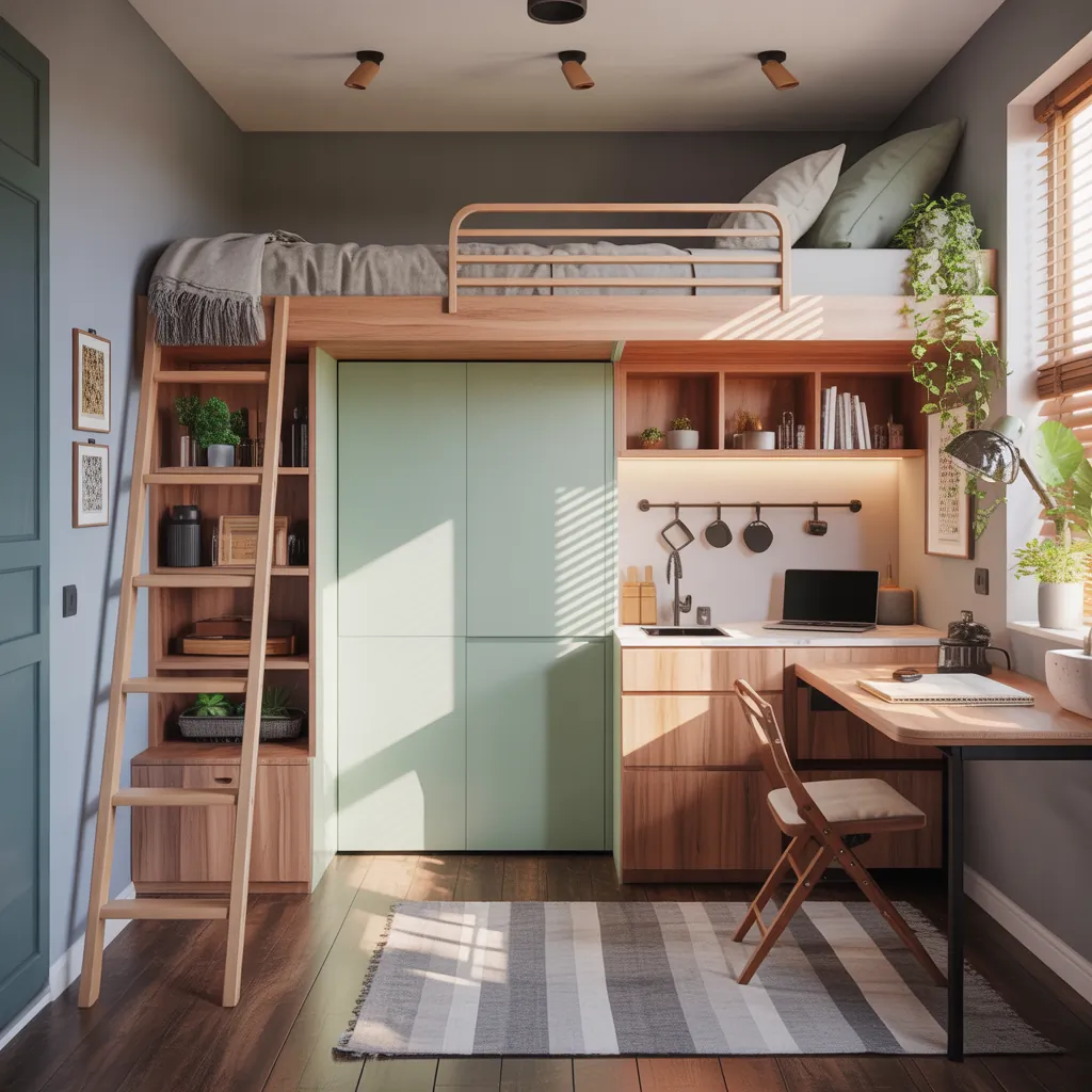 ideas for very small studio apartment