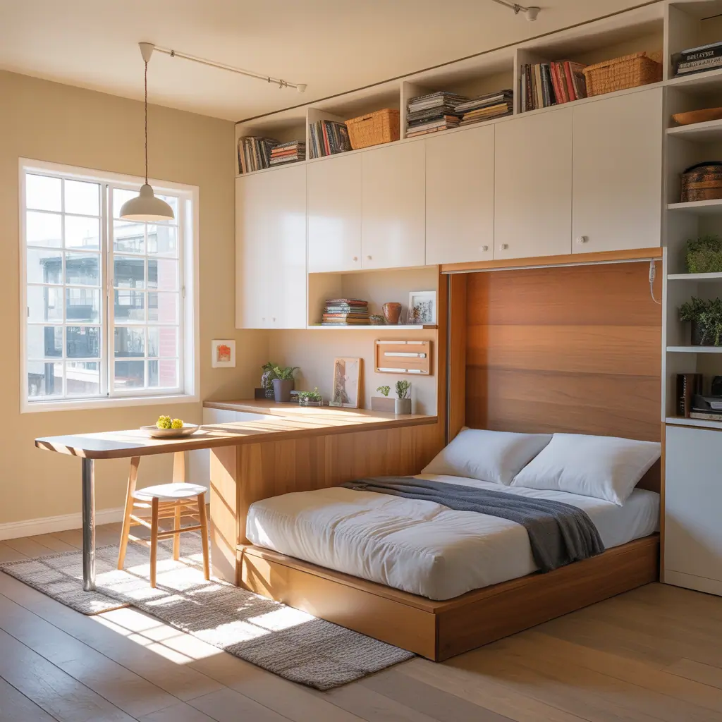 ideas for very small studio apartment