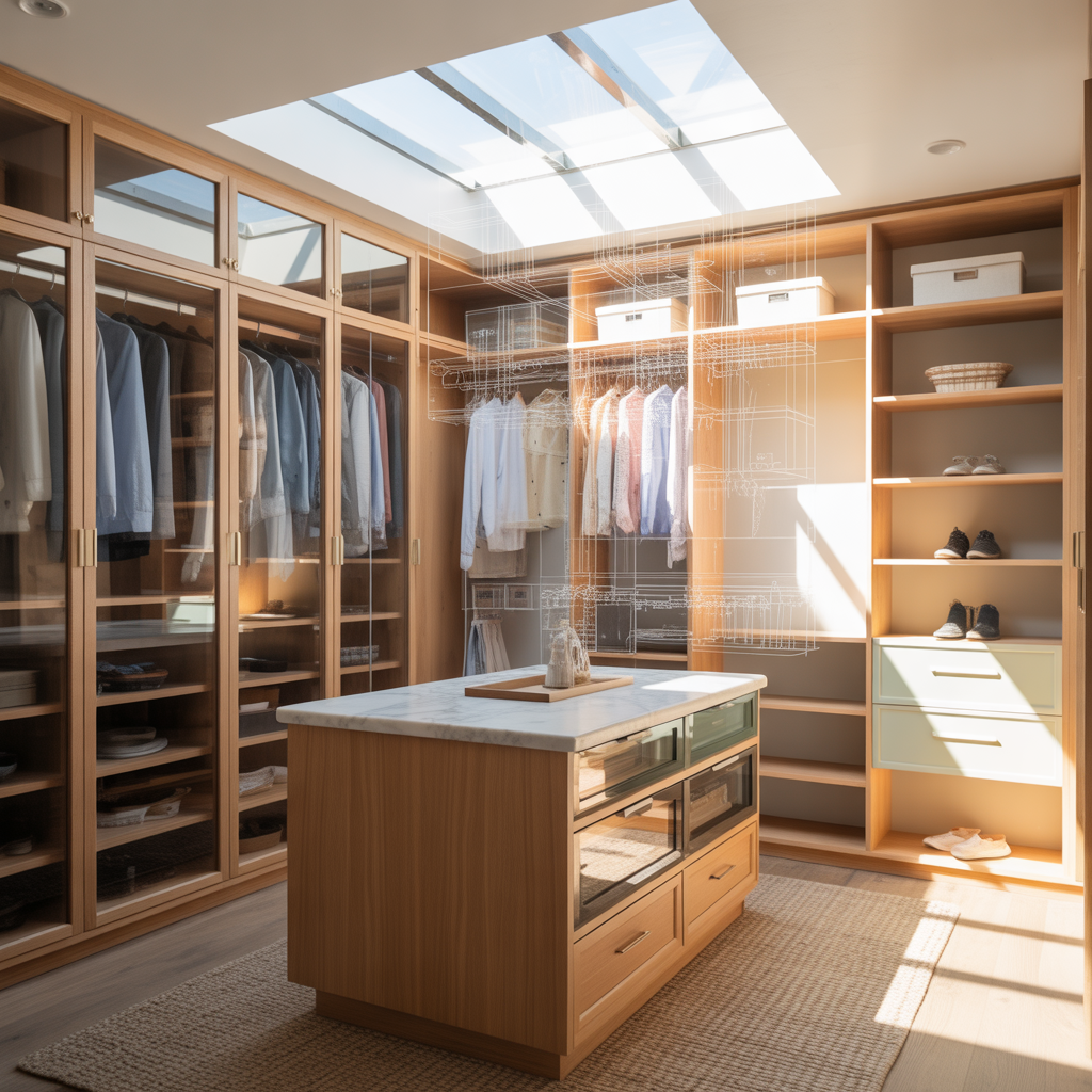 ideas for walk in closet