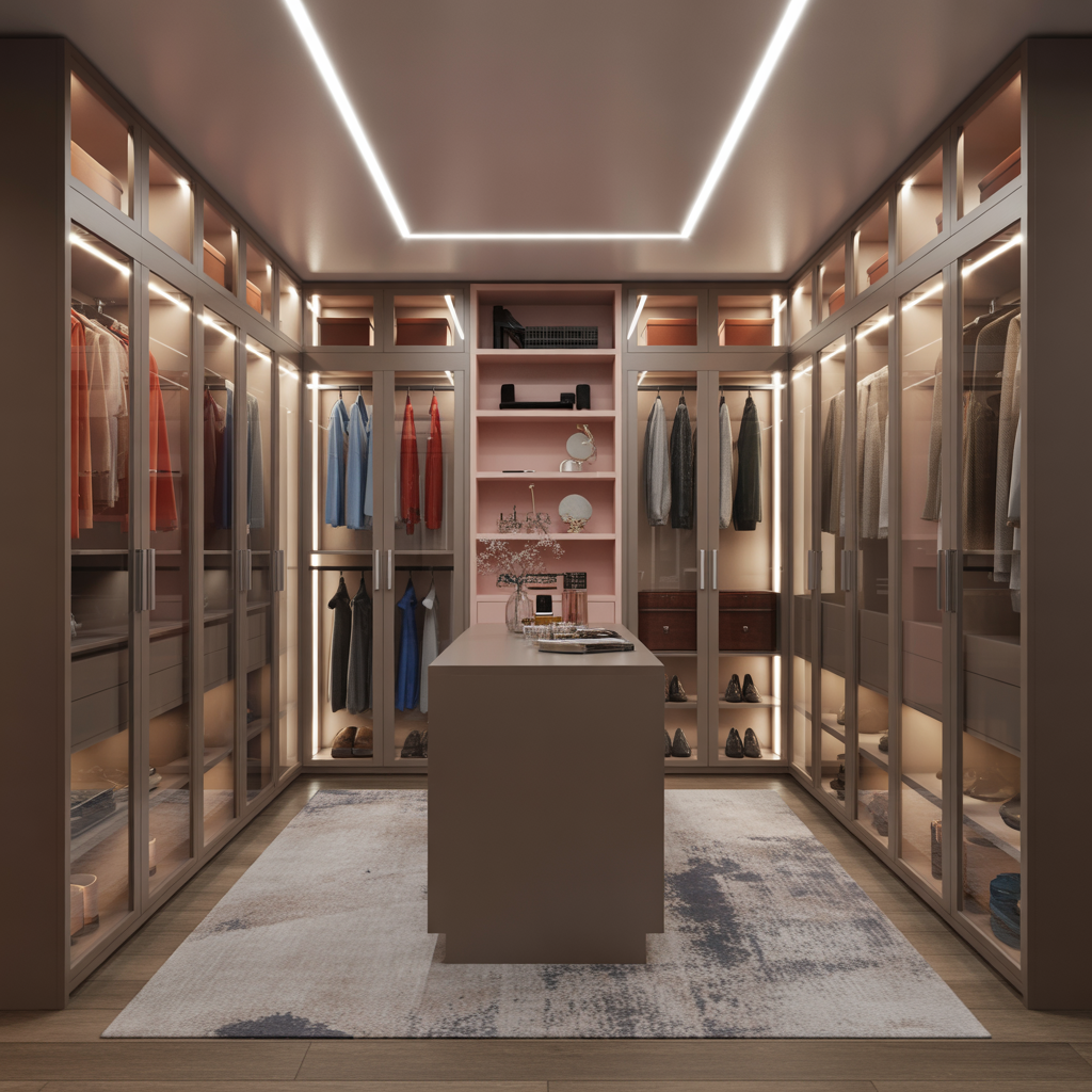 ideas for walk in closet