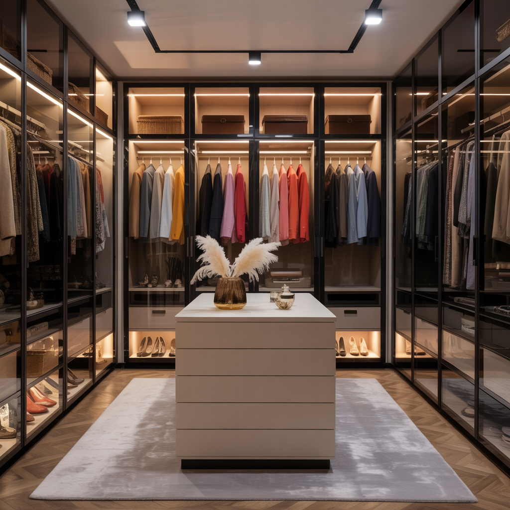 ideas for walk in closet
