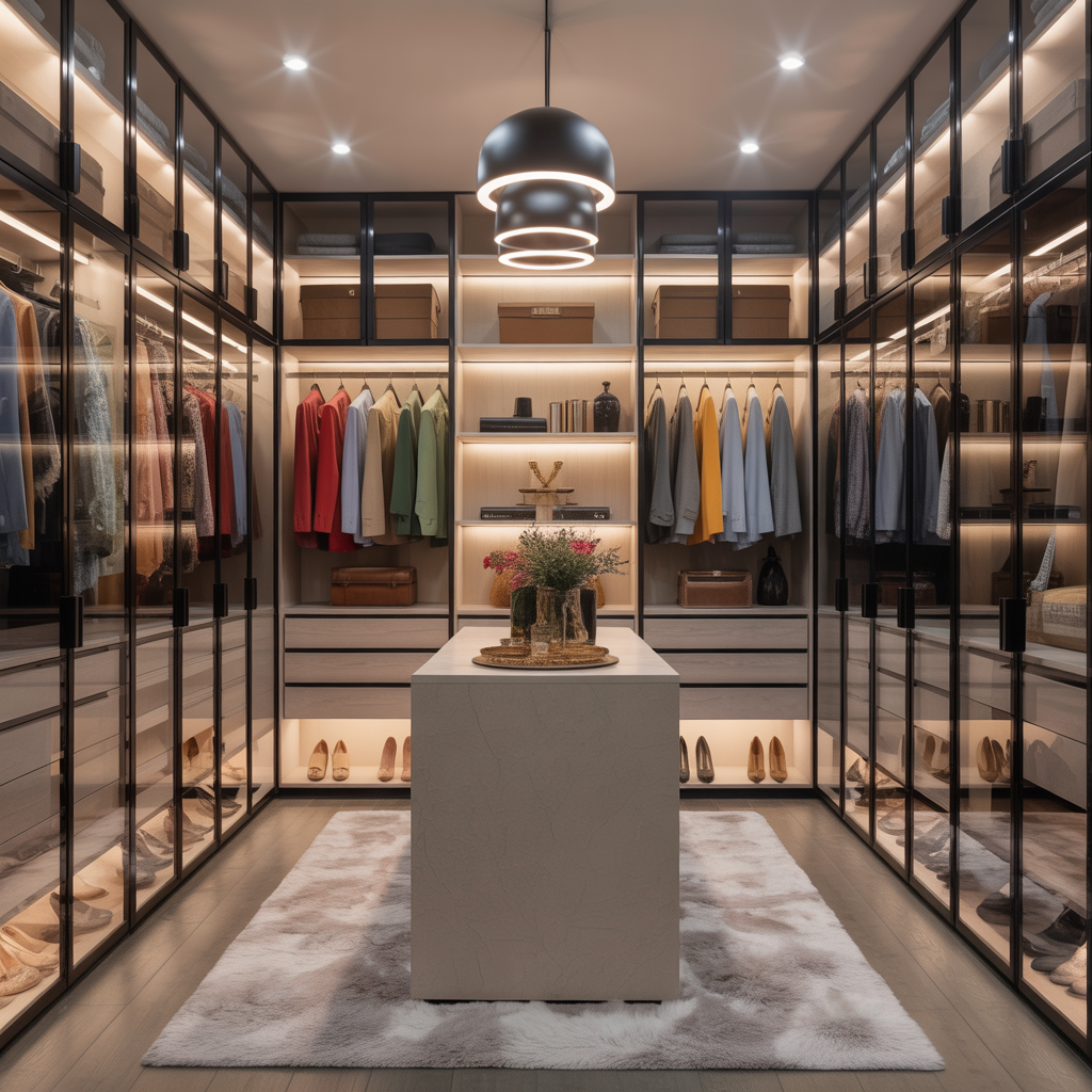 ideas for walk in closet