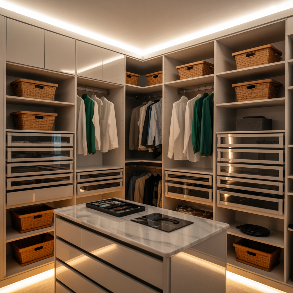 ideas for walk in closet