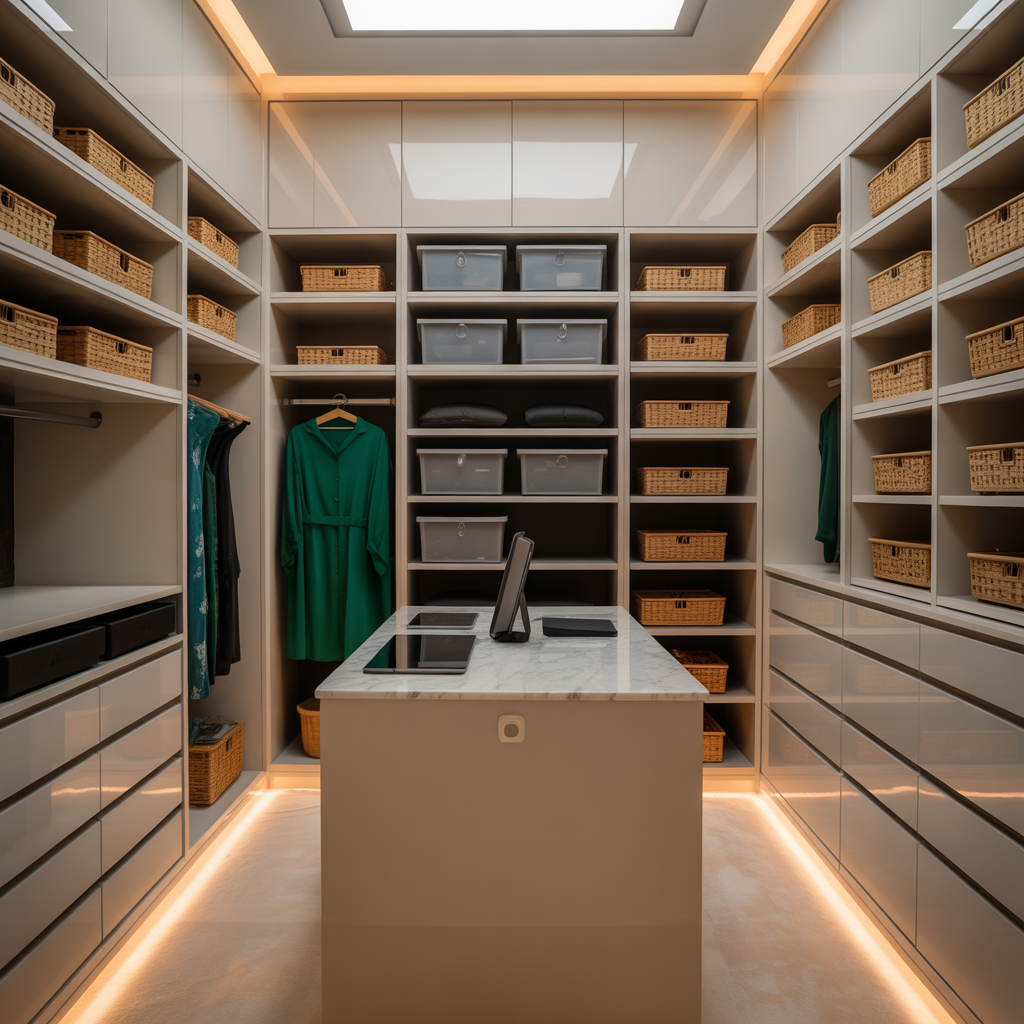 ideas for walk in closet