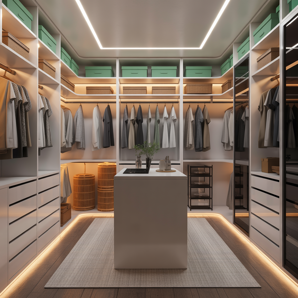 ideas for walk in closet