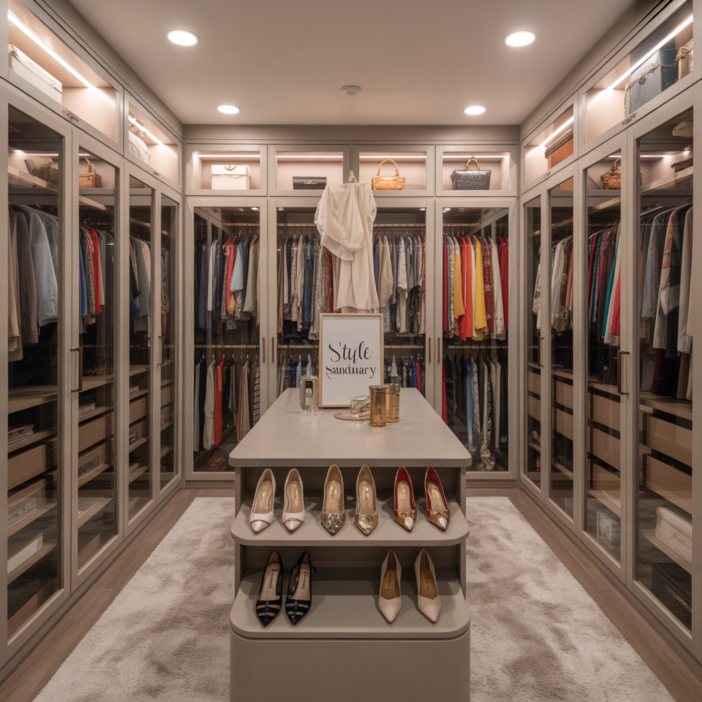 ideas for walk in closet