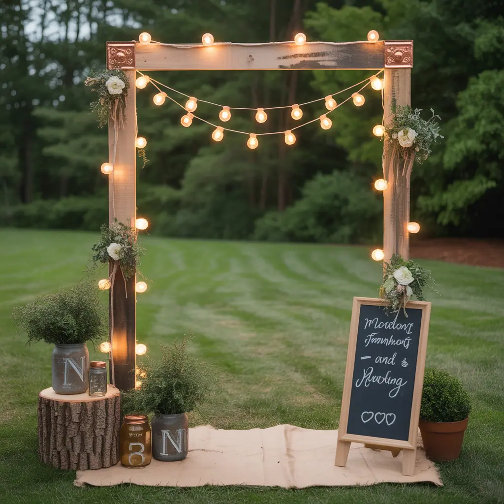 ideas for wedding arch