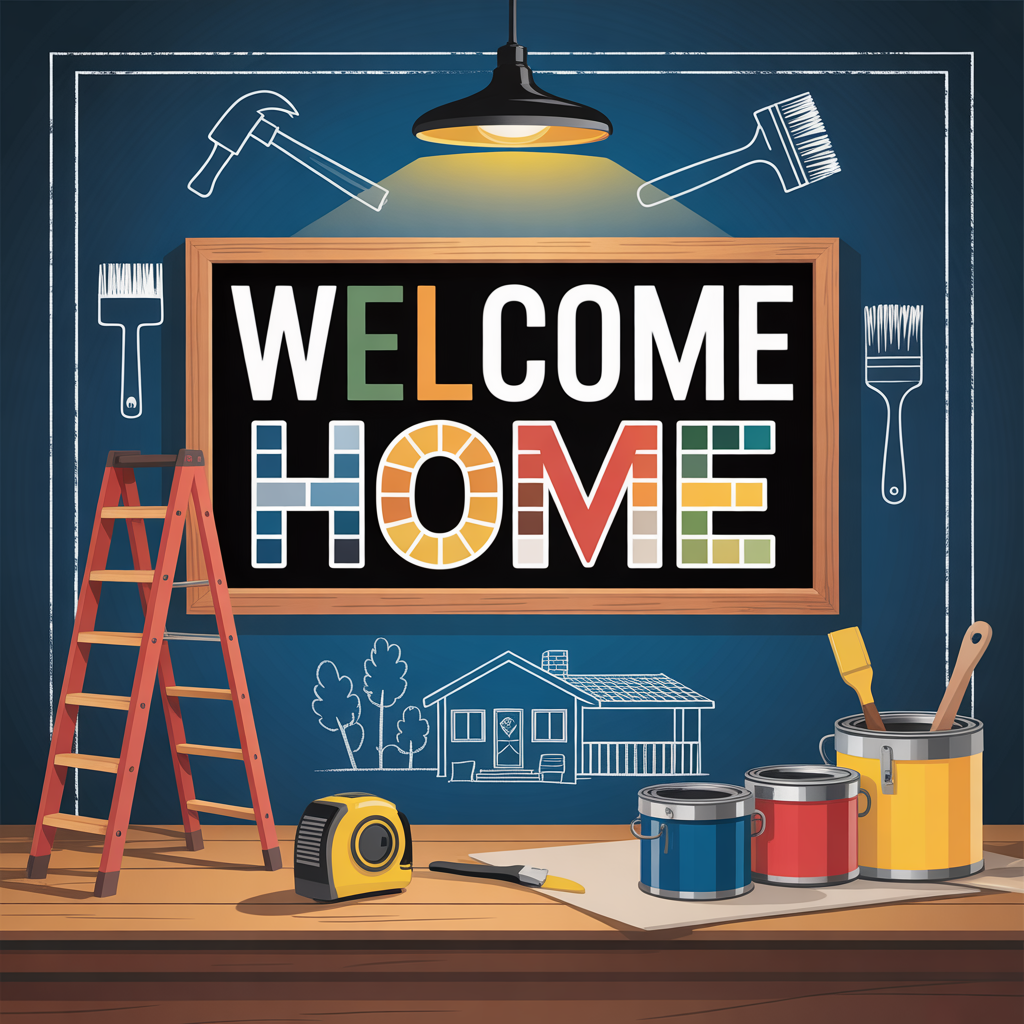 ideas for welcome home poster