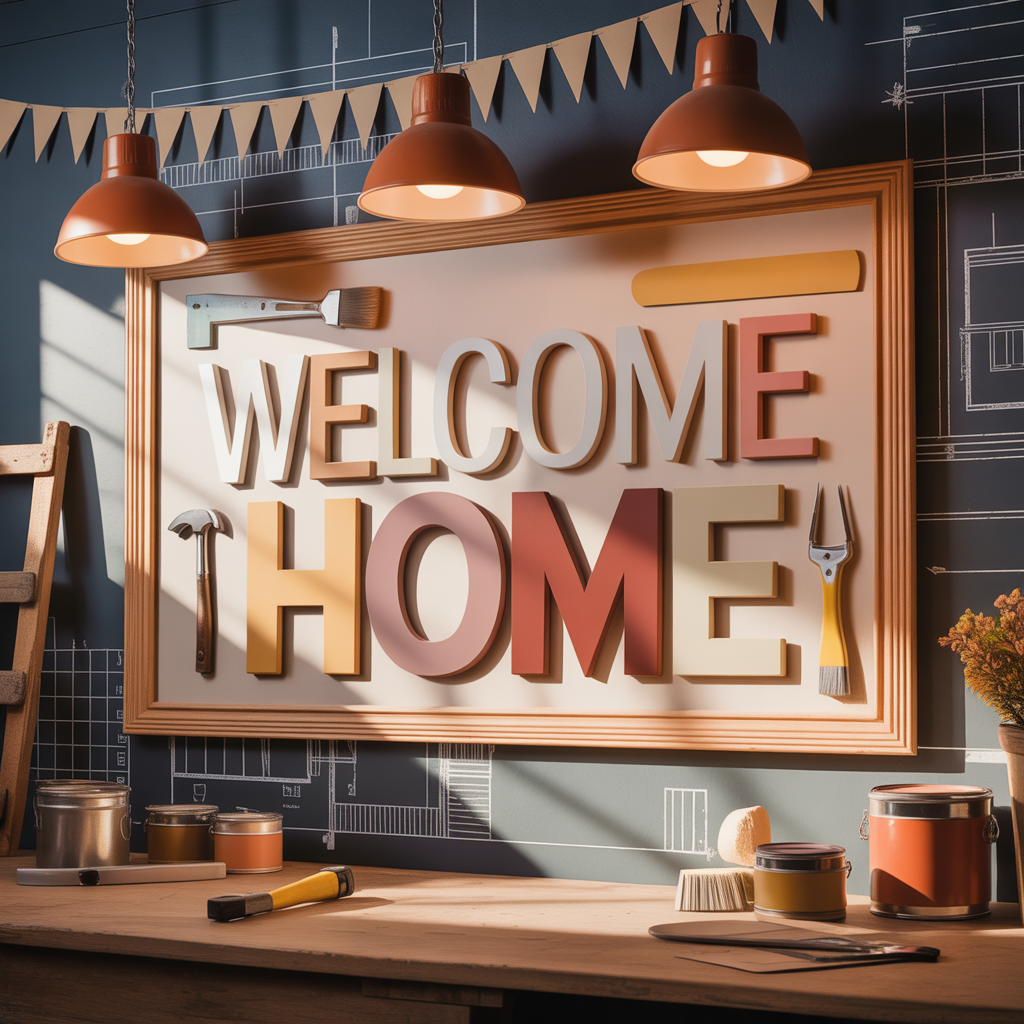ideas for welcome home poster