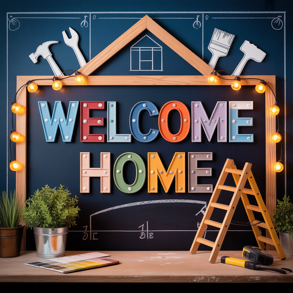 ideas for welcome home poster