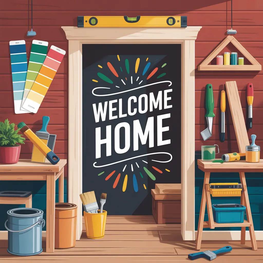 ideas for welcome home poster