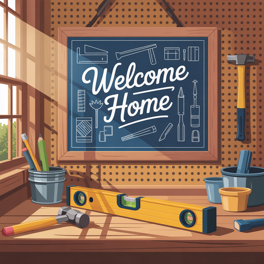 ideas for welcome home poster
