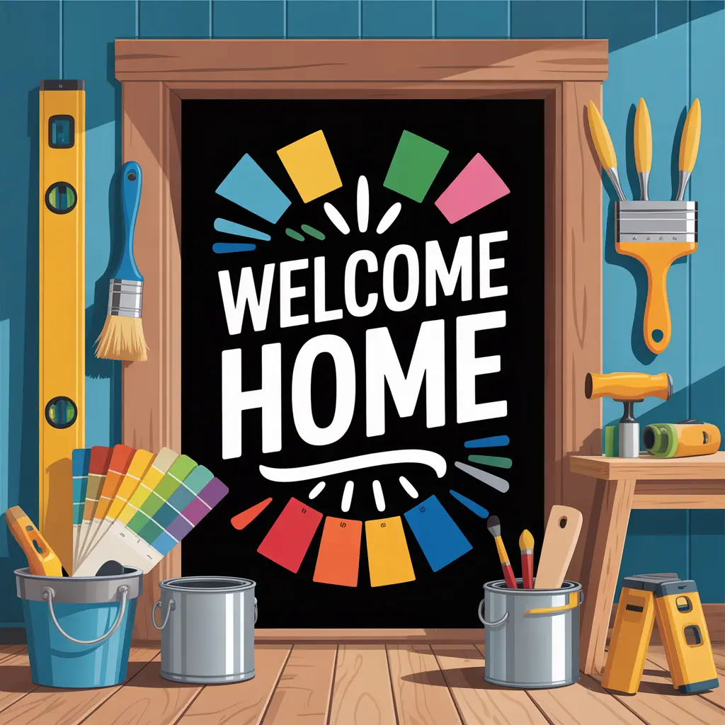 ideas for welcome home poster