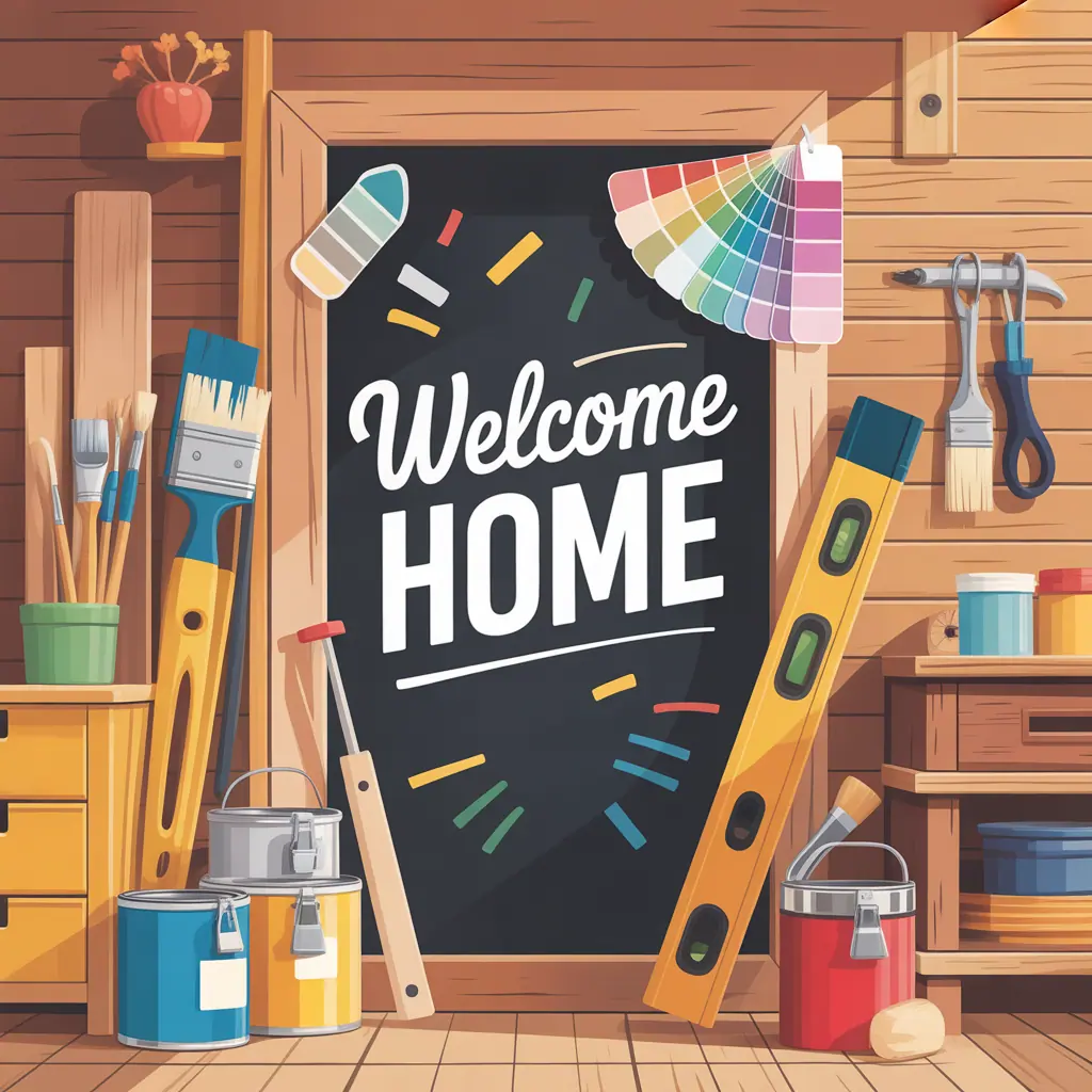 ideas for welcome home poster