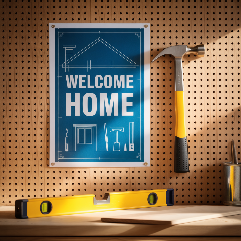 ideas for welcome home poster