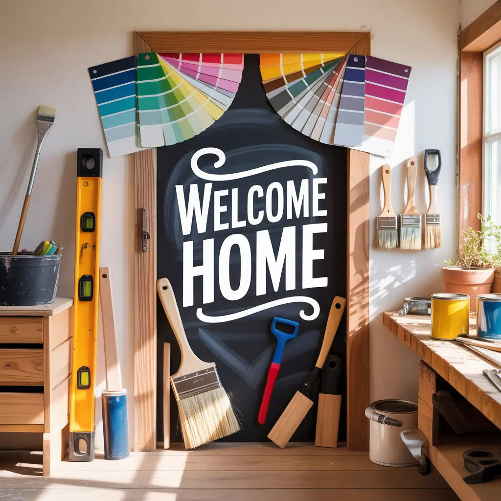 ideas for welcome home poster
