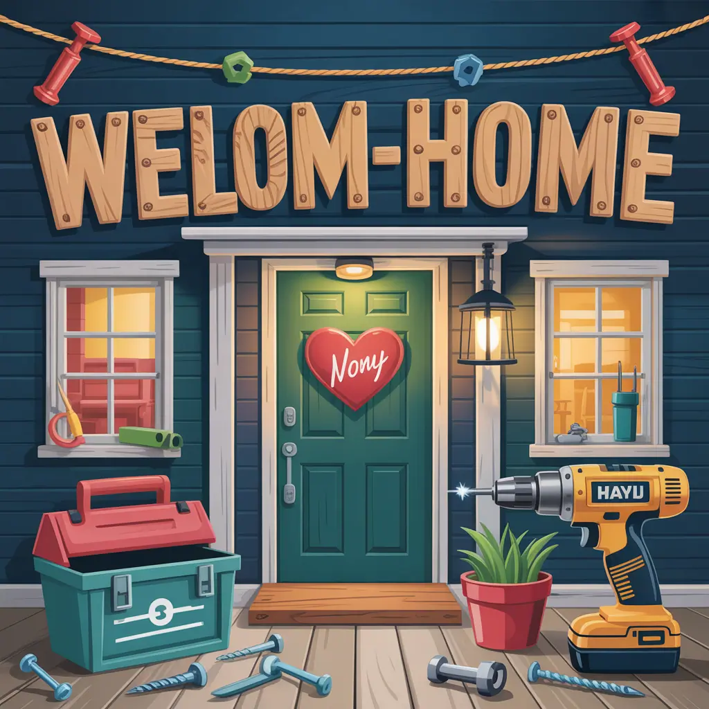 ideas for welcome home poster