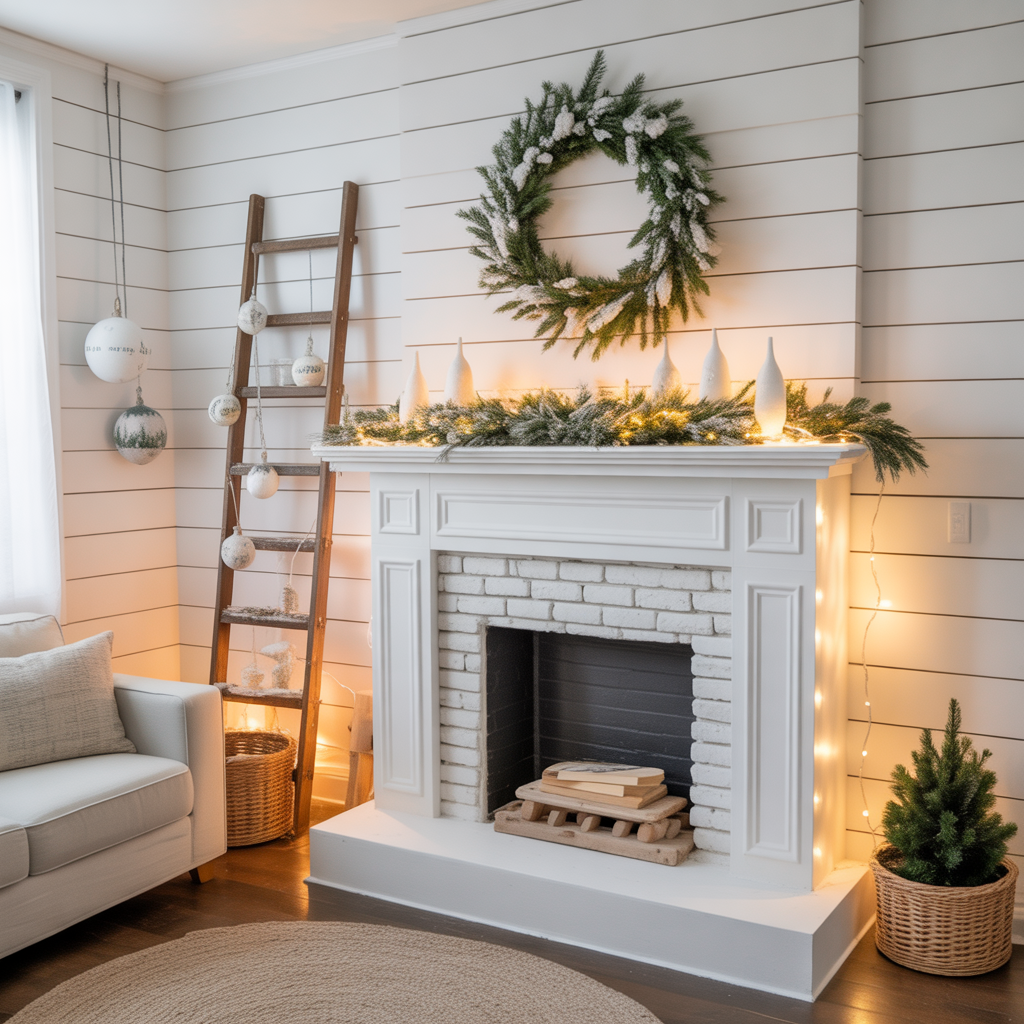 ideas for white christmas decorations