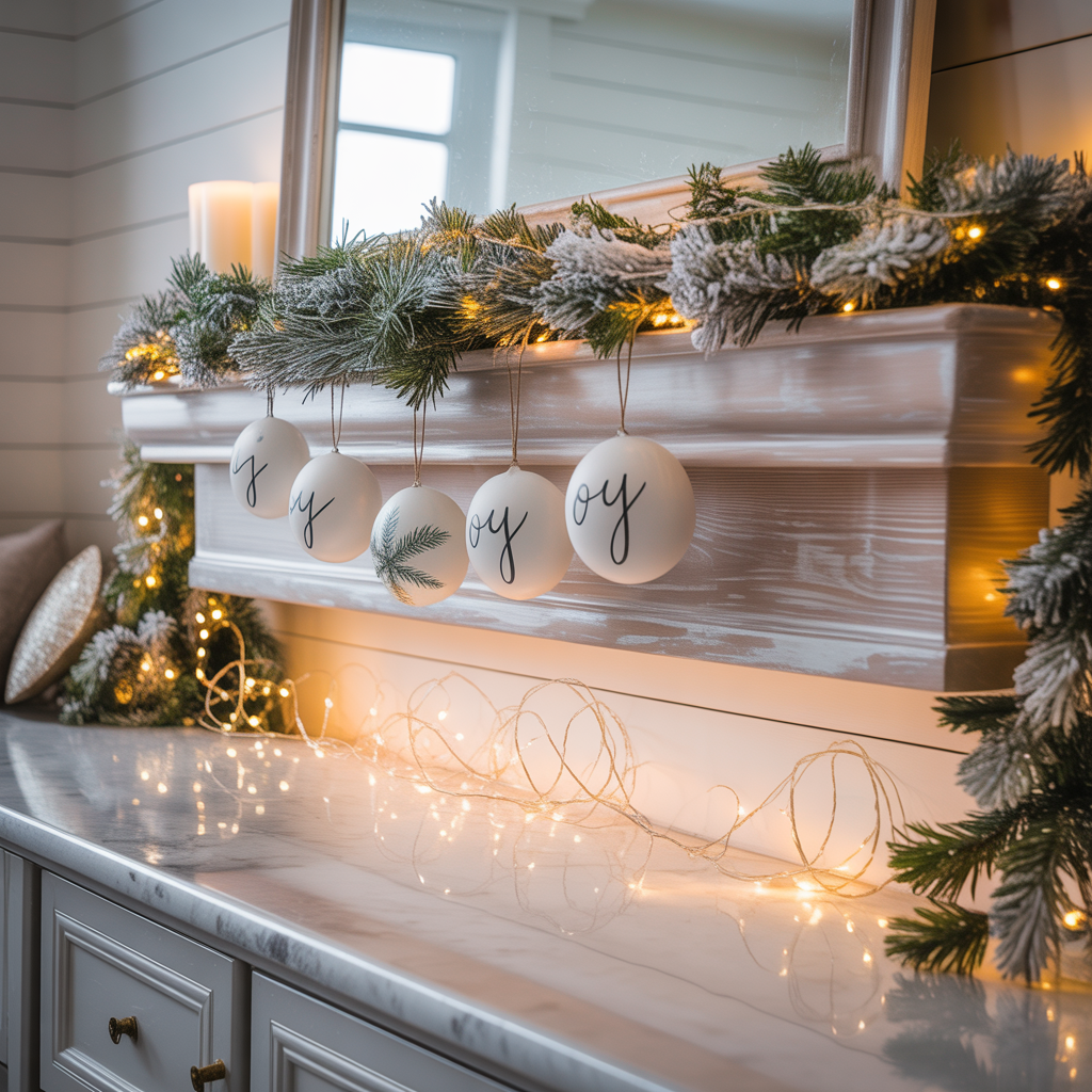 ideas for white christmas decorations