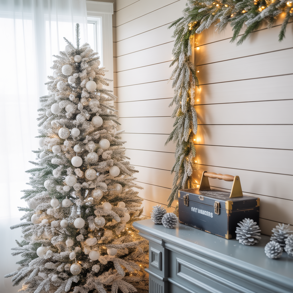 ideas for white christmas decorations