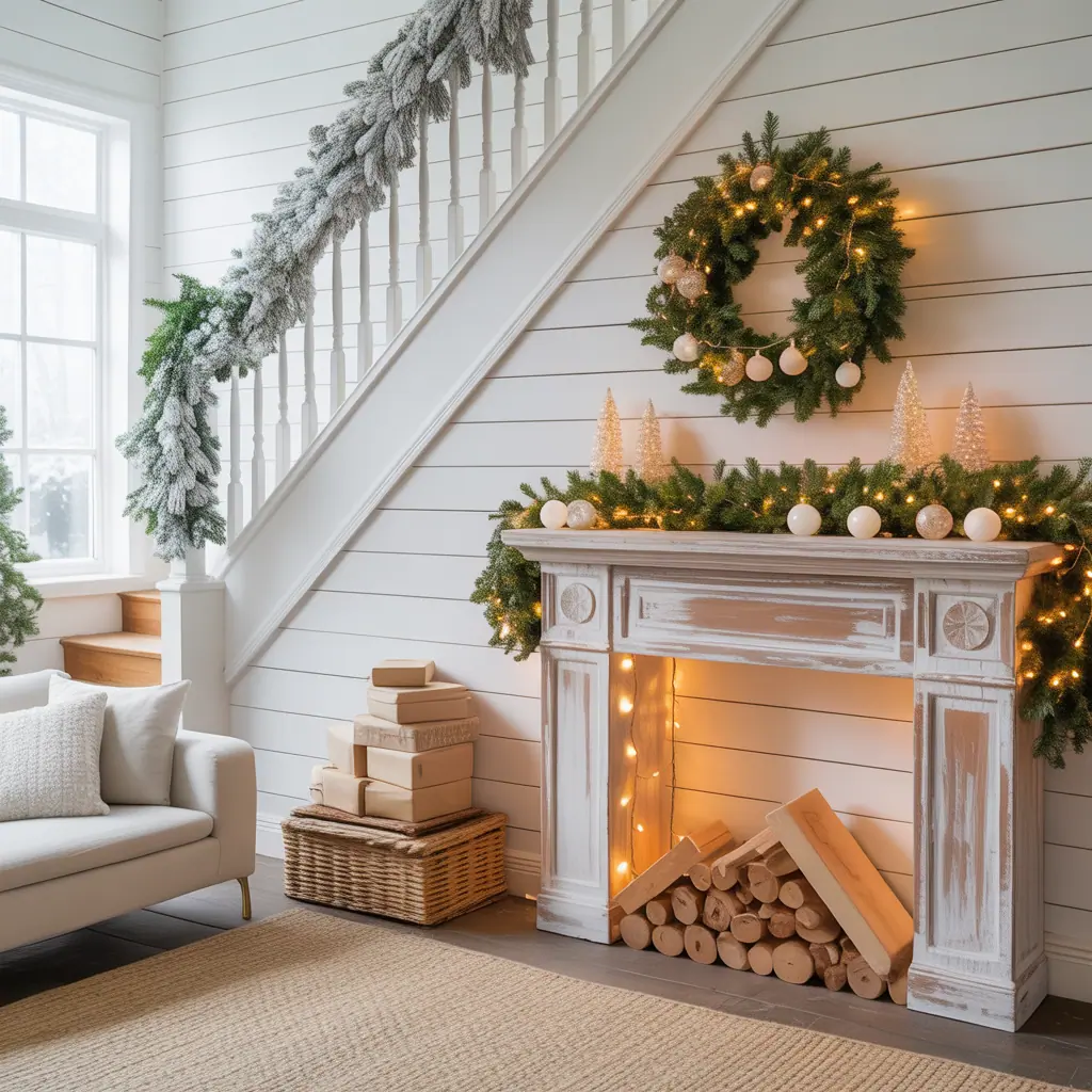 ideas for white christmas decorations