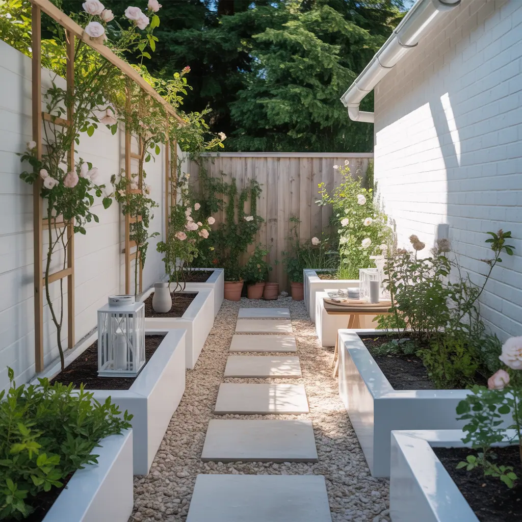 ideas for white garden