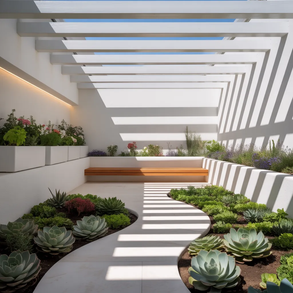 ideas for white garden