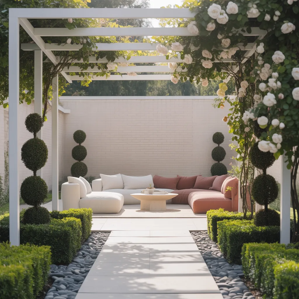 ideas for white garden