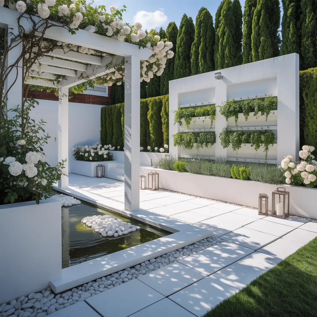 ideas for white garden
