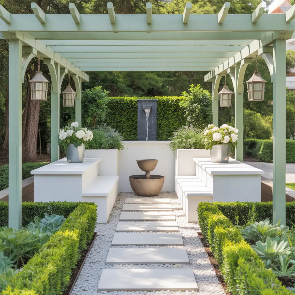 ideas for white garden