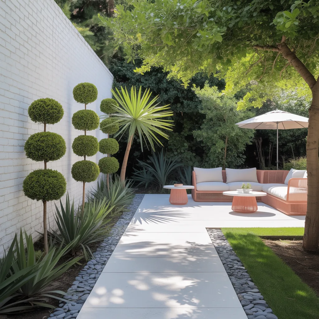 ideas for white garden