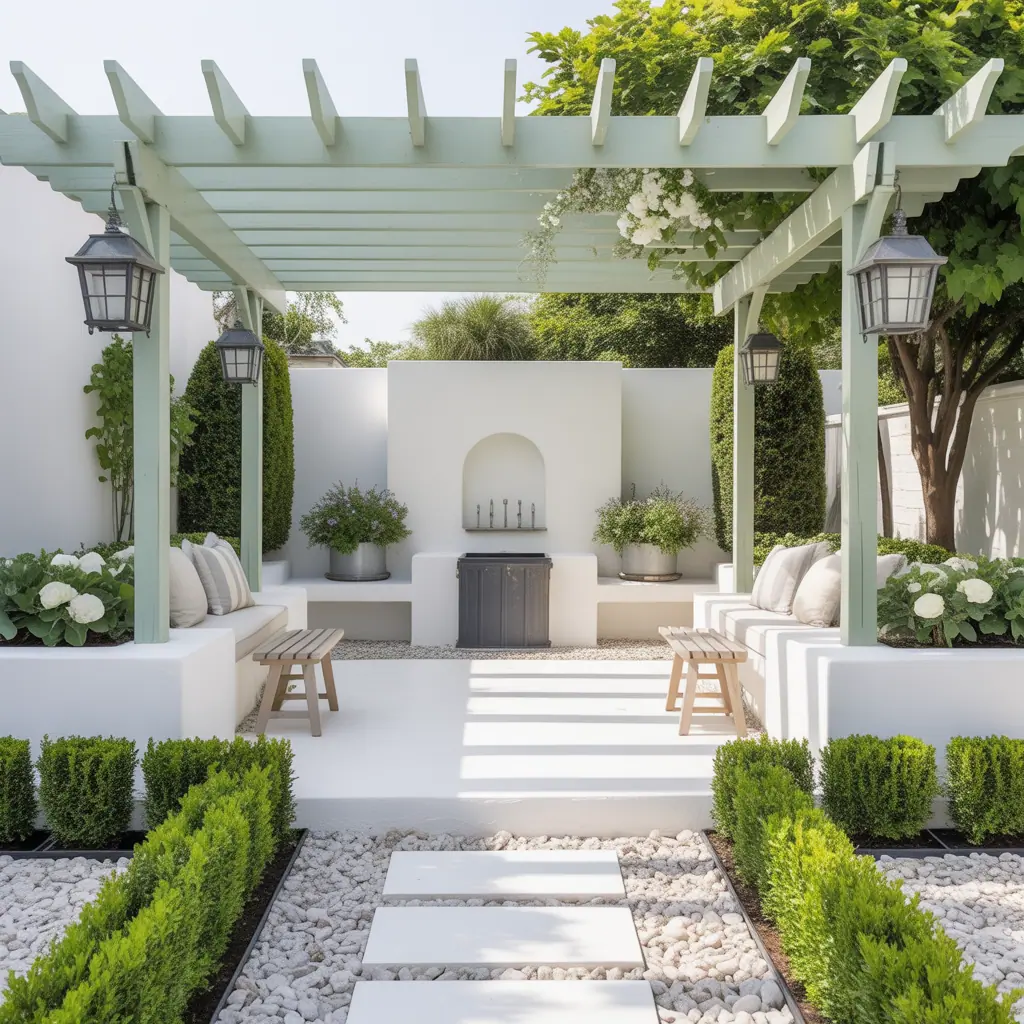 ideas for white garden