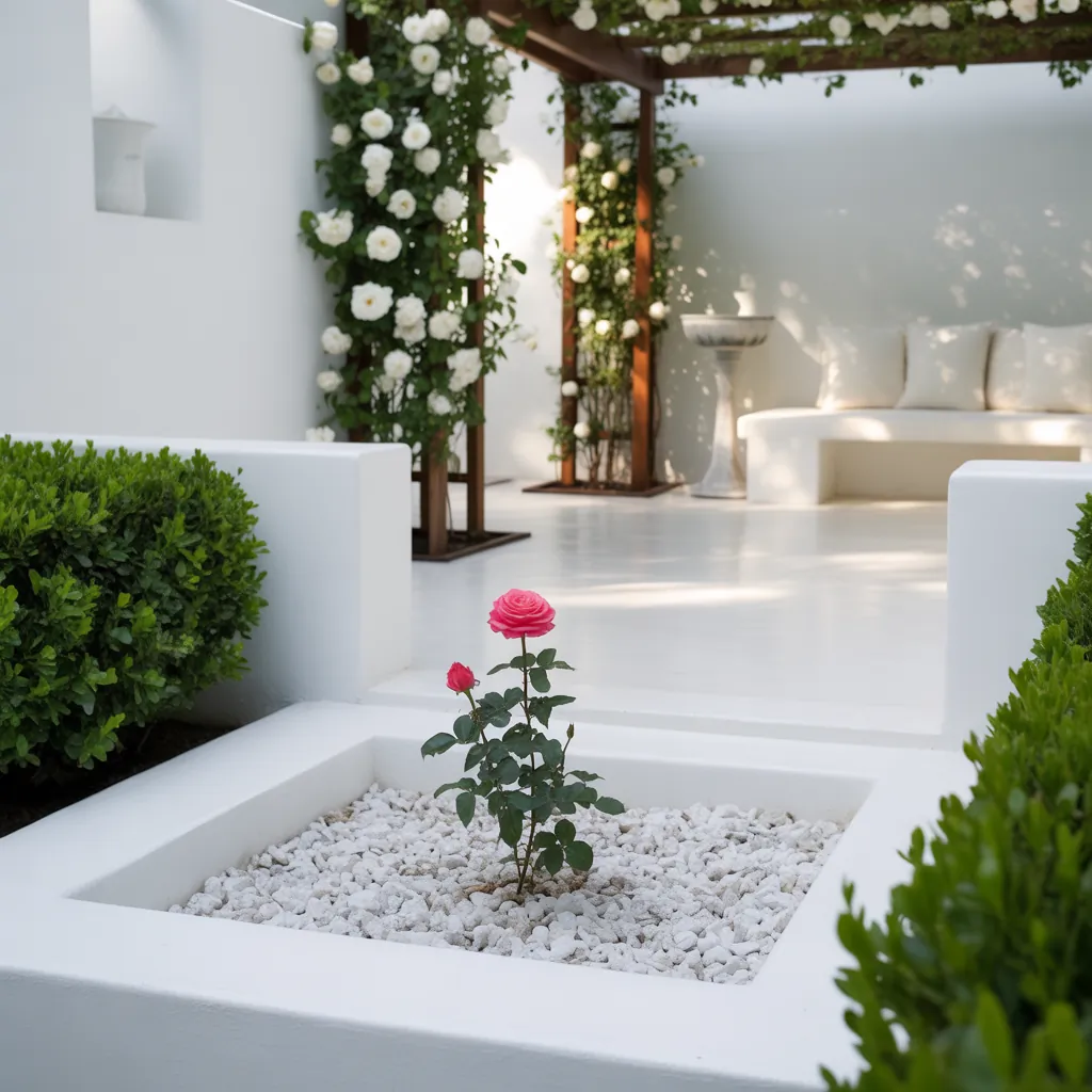 ideas for white garden