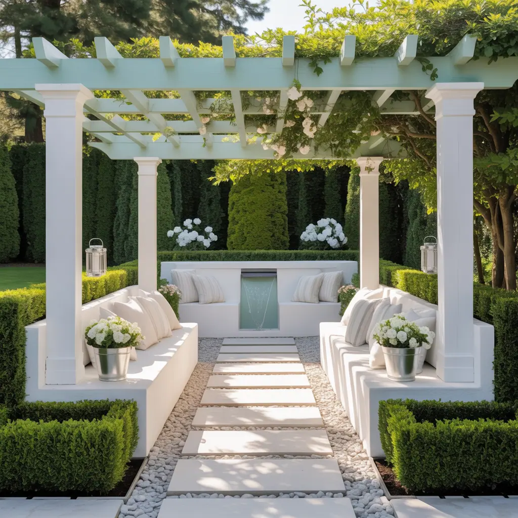 ideas for white garden