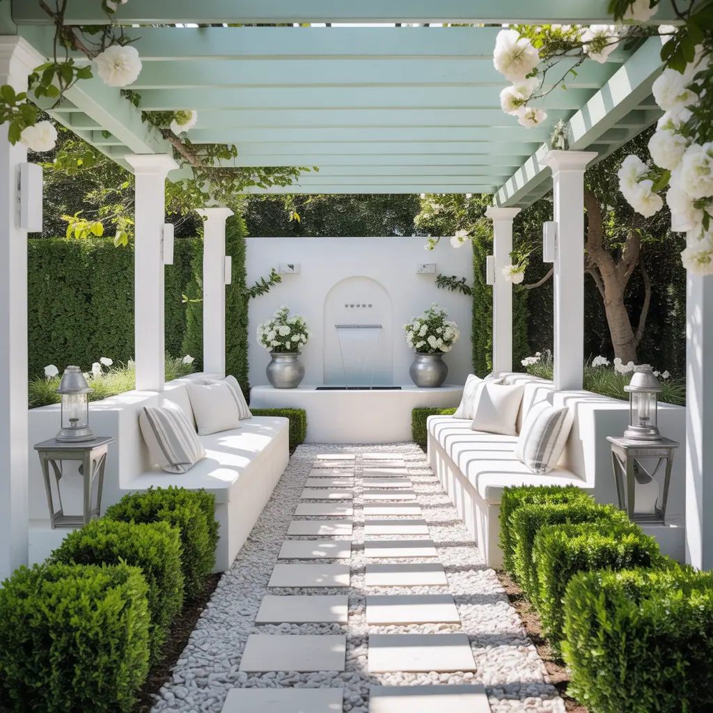 ideas for white garden